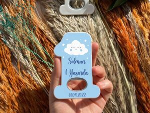 1 Şeklinde Açacak Magnet